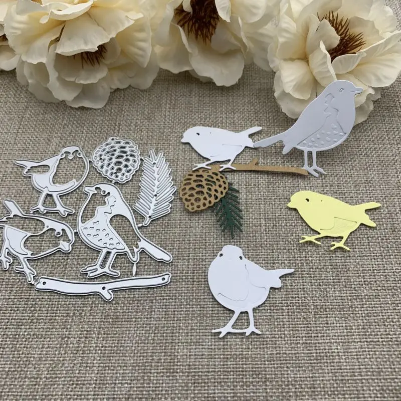 Рождественская серия металлические штампы для DIY скрапбукинга декоративное