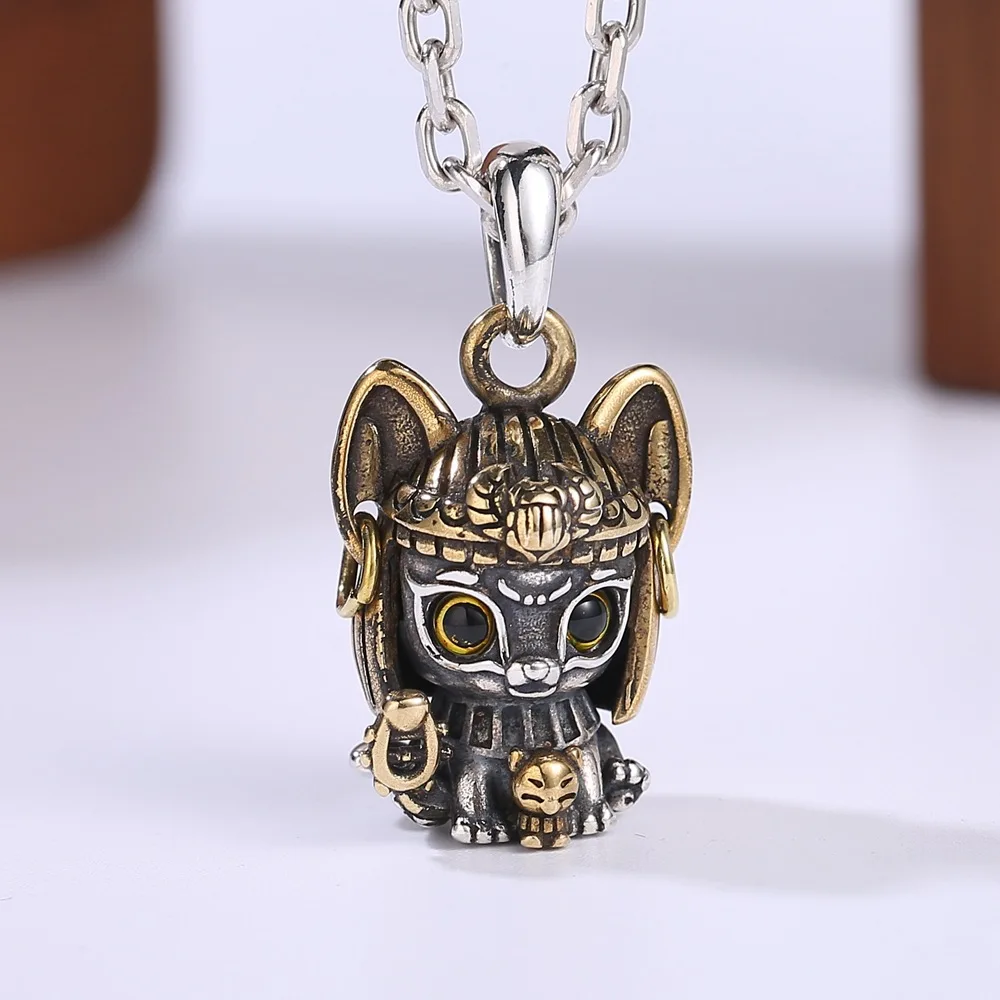 

Ожерепосылка е из серебра 925 пробы с кулоном покровитель Египта