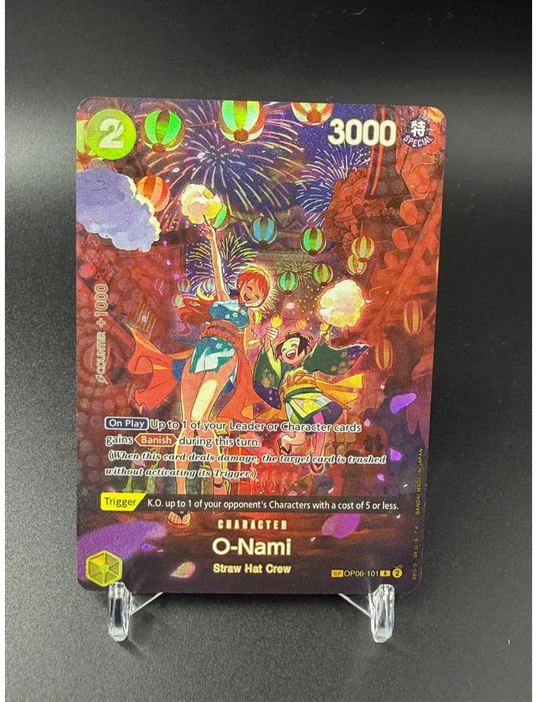 Фото OPCG Nami Parallel Art (4 стиля) и Sogeking SEC |   Соломенная шляпа Экипаж |   Вайфу |   U-PICK №3