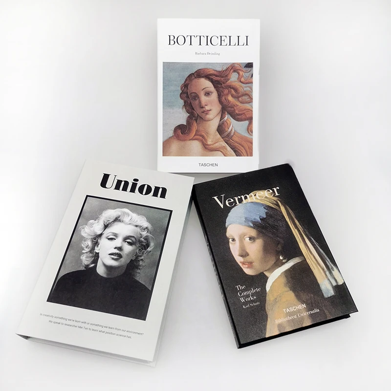 

Модные поддельные книги, складные Роскошные брендовые декоративные книги, современная Имитация клуба, отеля, гостиной, декор в скандинавск...