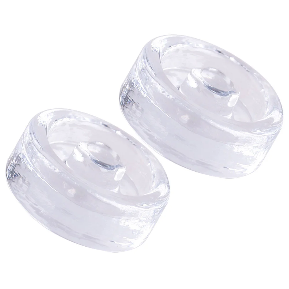 

2 Pcs Fermented Glass Weights Fermenting Lids Pickling Jar Household Fermentation Wide Mouth Jars Heavy Small