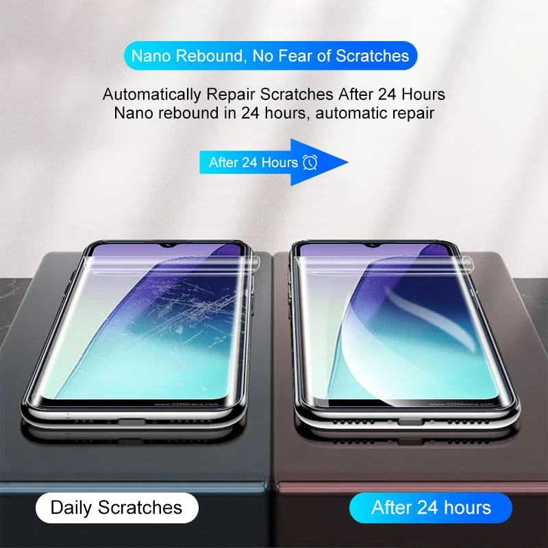 Xiomi Redmi 14C Гидрогелевая пленка 3 шт. 9999D изогнутая мягкая защитная для экрана Xiaomi Poco