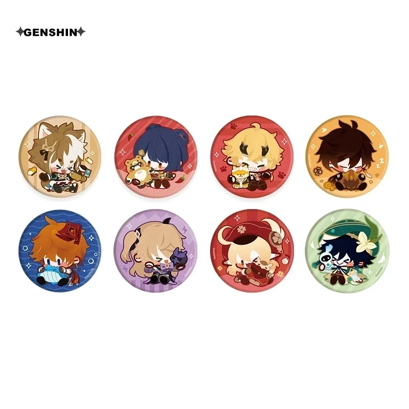 

In Stock[Genuine] Anime Game Genshin Impact ZhongLi Plush Pendant Cosplay Costume Badges Halloween Fashion Accessories Gift Kids