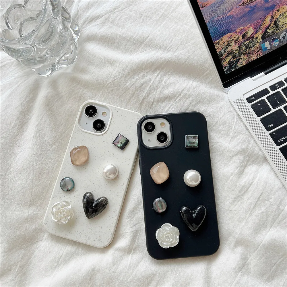 

Чехол для IPhone, в стиле Ins, чехол для телефона с драгоценными камнями, устойчивый к падению жесткий защитный чехол для телефона из поликарбоната, очень подходит для девочек