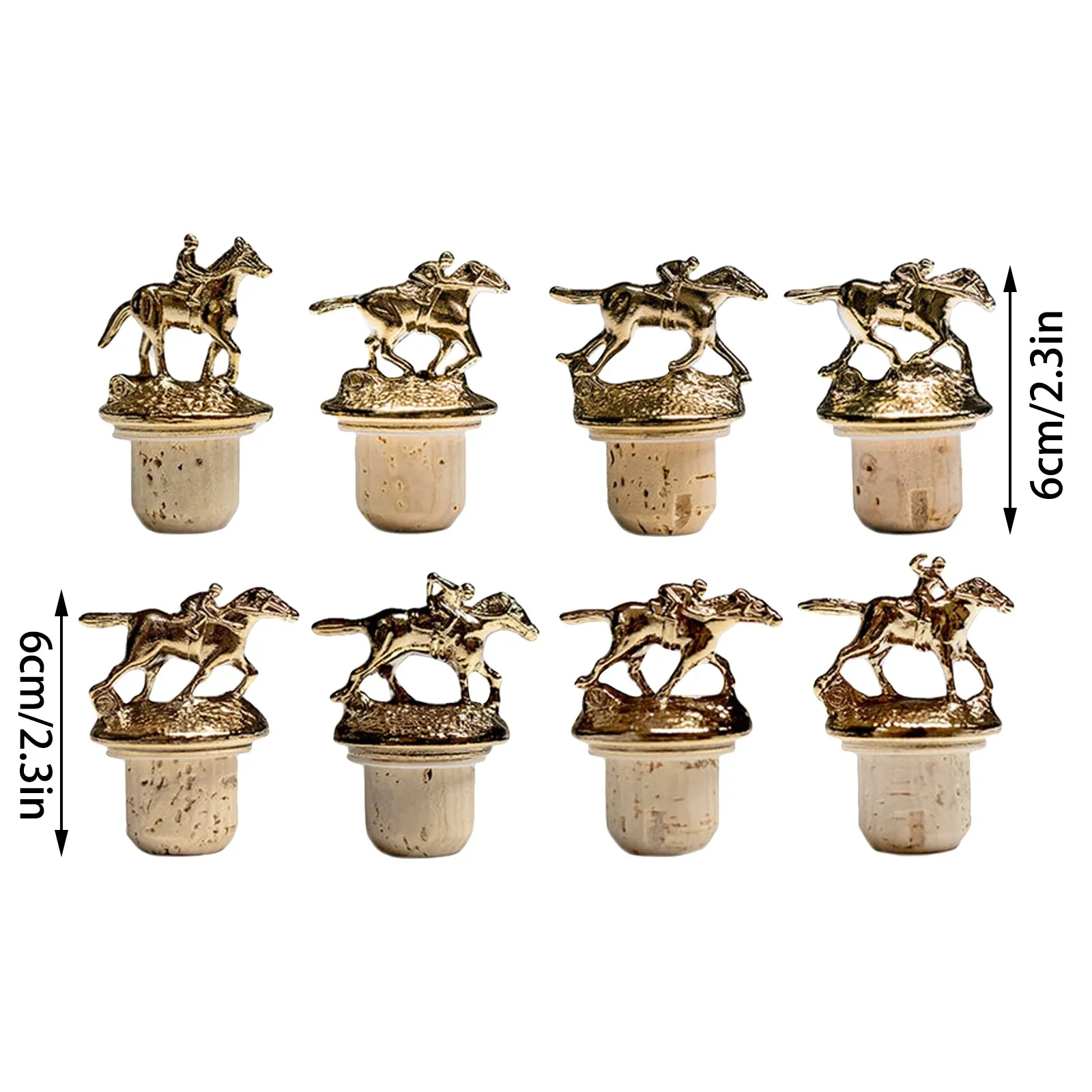 Набор из 8 пробковых бутылок Бурбонов пробка для вина Натуральные пробки