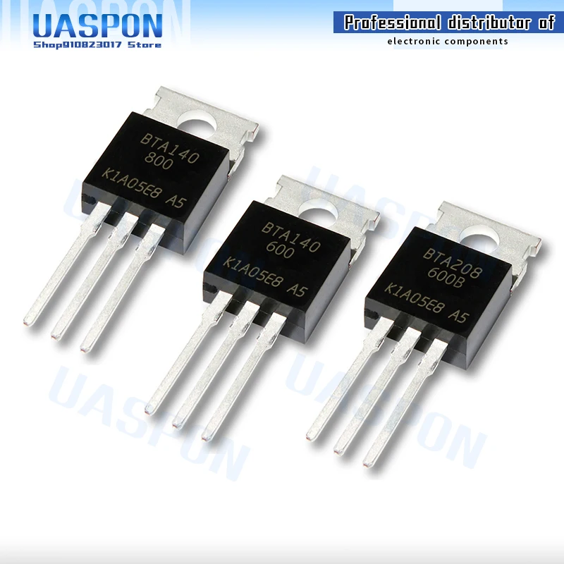 10 шт. Φ BTA208 TO-220 600V BTA208-600B BTA140 140-600 Triac BTA208-600 BTA140 25A 800V 140-800