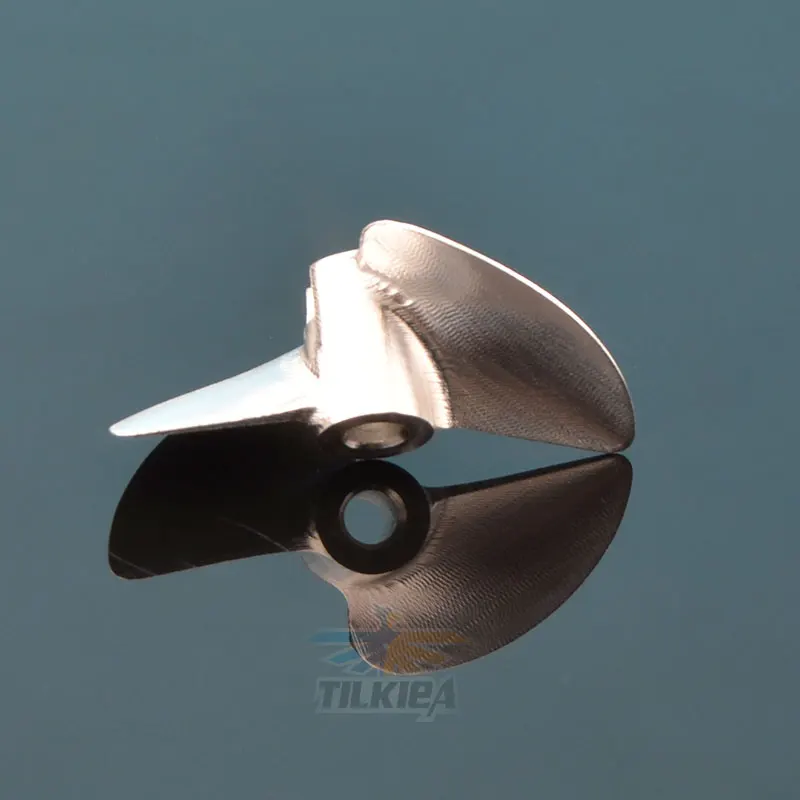 1 шт. Пропеллер из алюминиевого сплава для радиоуправляемой лодки металлический