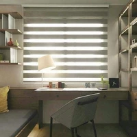 wholesale supplier automatic smart zebra blinds commercial blinds for windows zebra motorized blinds curtain