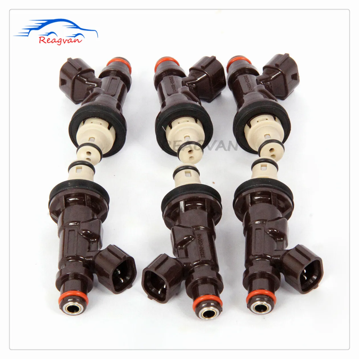 

6PCS Fuel Injectors For Toyota Tacoma Tundra 4 Runner 3.4L V6 23250-62040 23209-62040