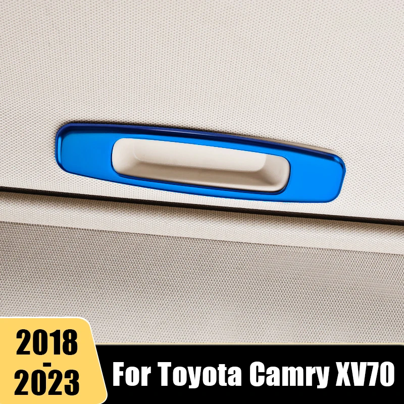 

Car Interior Accessories Sunroof Handle Trim Sticker Cover For Toyota Camry XV70 70 2018 2019 2020 2021 2022 2023 LE XLE SE XSE