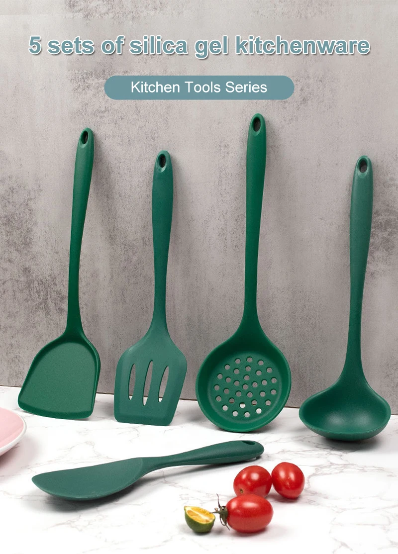 

Silicone Spatula High-temperature Resistant Silicone Kitchenware Set Special Silicone Spatula/Spoon For Cooking Non-stick Pan