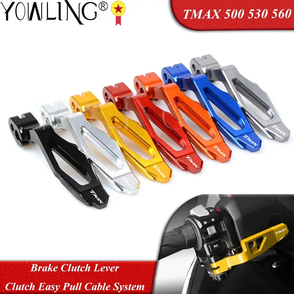 

CNC Aluminum For Yamaha TMAX 500 XP500 2008-2011 T-MAX 530 XP530 2012-2015 2016 Motorcycle Accessories Parking Hand Brake Lever