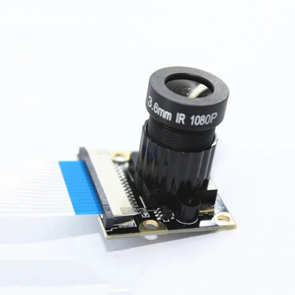 

Raspberry PI 3 Generation / B + Focal Length Adjustable Black 3.6mm Raspberry Pie Night Vision Camera Module