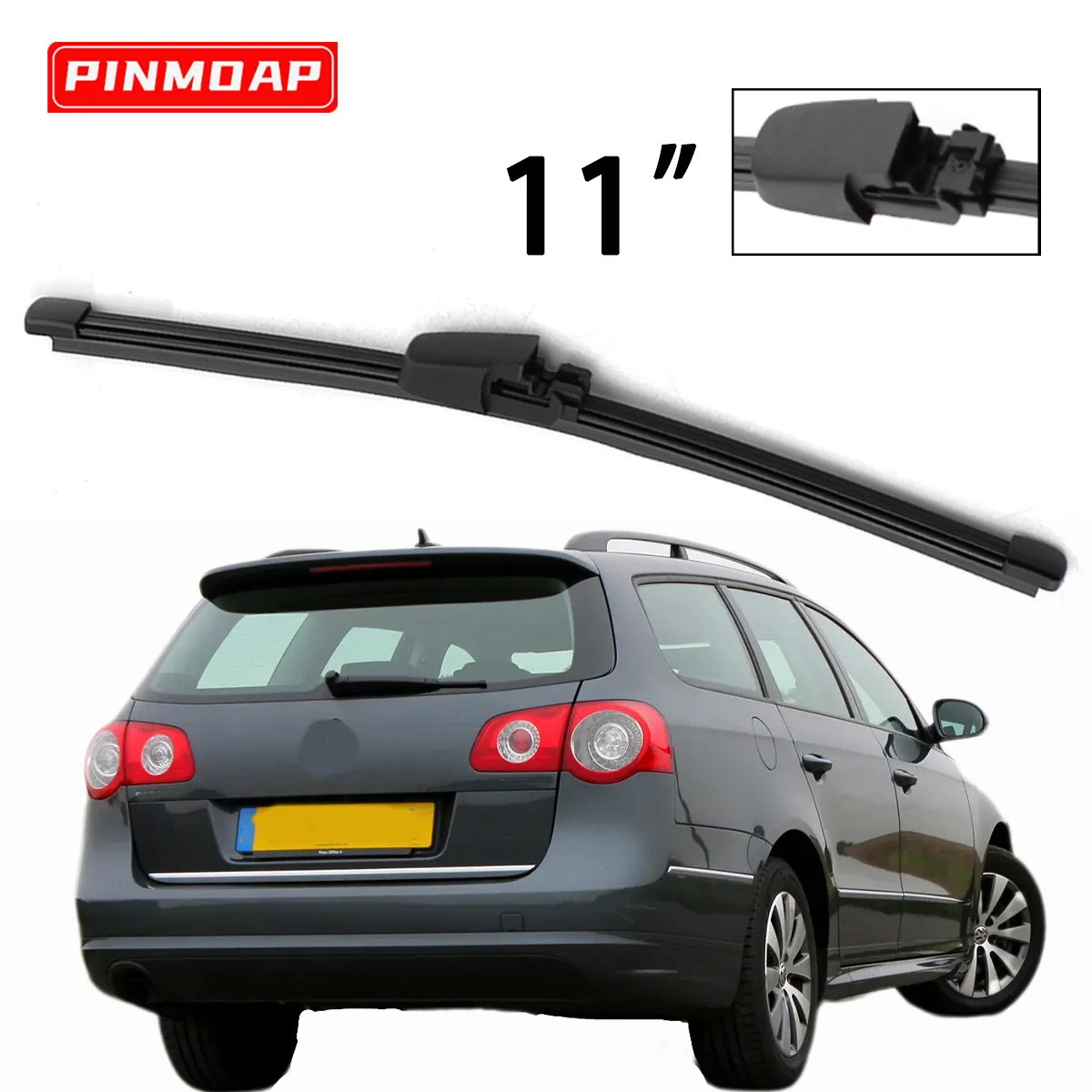 

1 Шт. 11-дюймовый Задний Дворник Для VW Passat Variant B6 3C5 Универсал 2005-2011, Резиновый Автомобильный Аксессуар