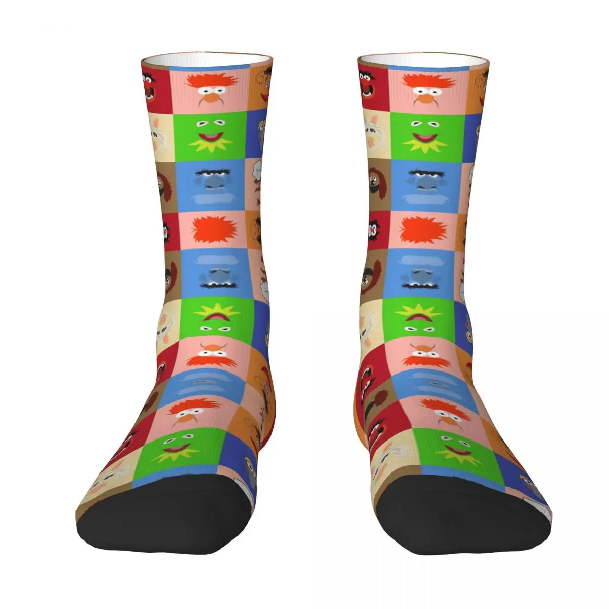 

Much Muppet R92 Stocking Funny Graphic The Best Buy Novelty Contrast color Field pack Elastic Socks