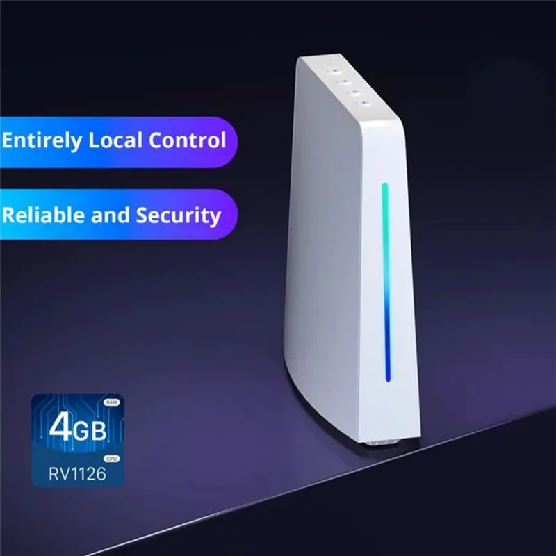 Фото Ewelink Ihost Smart Home Hub Aibridge Zigbee 3.0 Gateway Matter Частный локальный сервер для устройств Wi-Fi LAN Открытая API (4 ГБ) Прочный №4