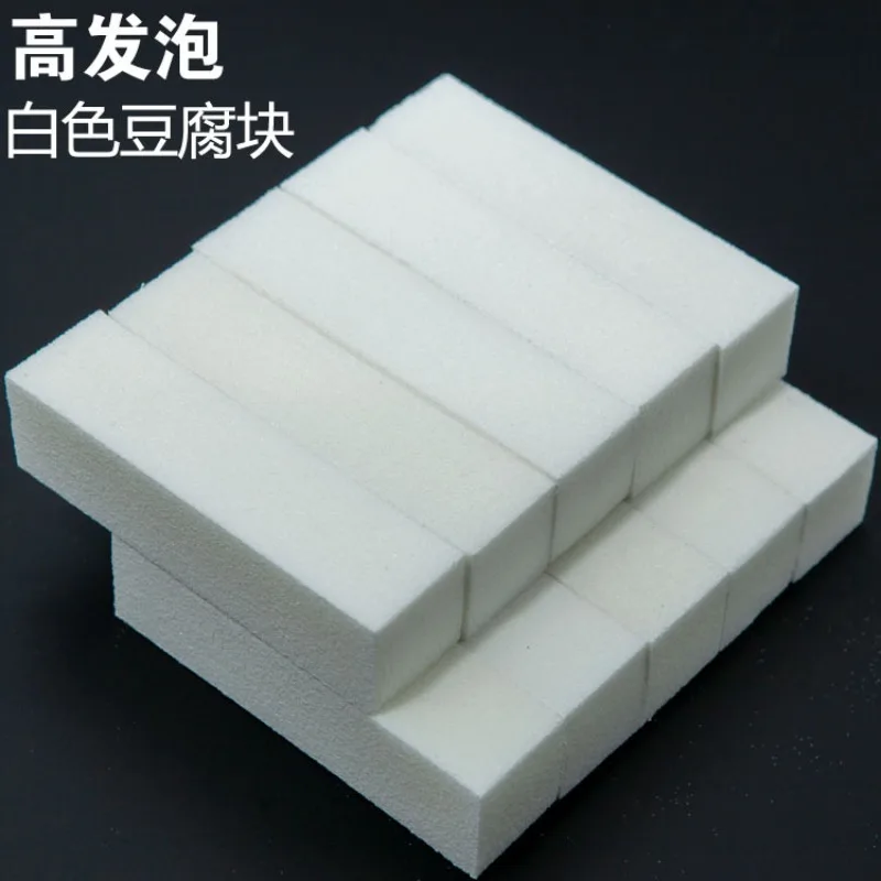 

Nail Art Buffer Grinder Buffing Block White Nail File For Pedicure Tips Manicure Care Sponge Buffer Gel Polish Accessories Tools