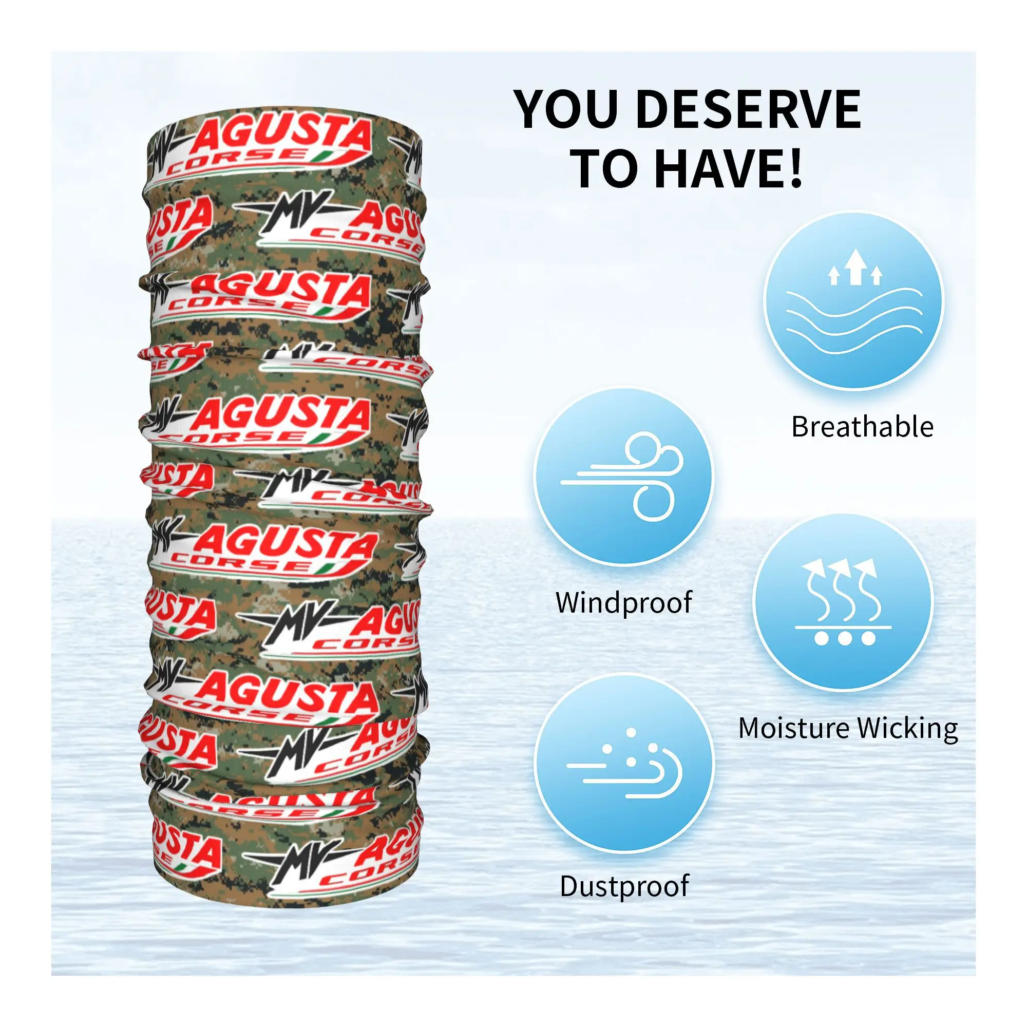 Изготовленная на заказ Marpat военная армейская камуфляжная бандана теплая для