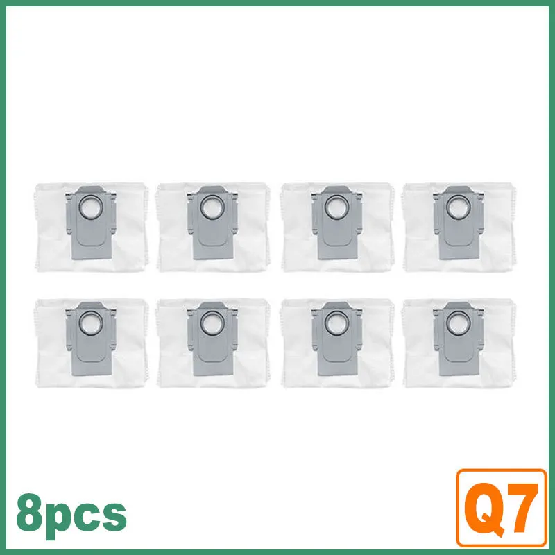 

Hepa фильтр для Xiaomi Roborock Q7 Max,Q7 Max +,Q7 Plus,T8, пылесборник, основная боковая щетка, Швабра, ткань, робот-пылесос, запасные части