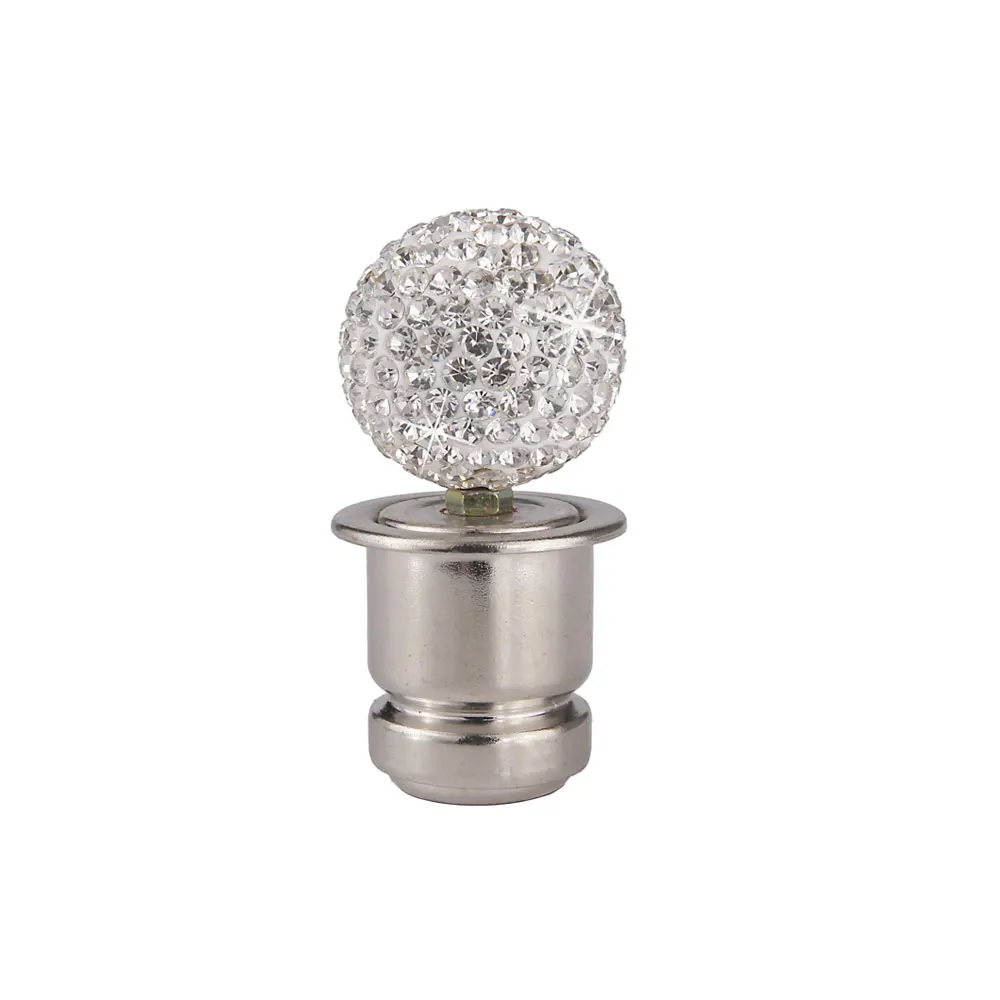 

Shiny Rhinestone Styling Car Cigarette Lighter Eject Button 12V Accessory Push Button for Girls Auto Accessories Interior parts