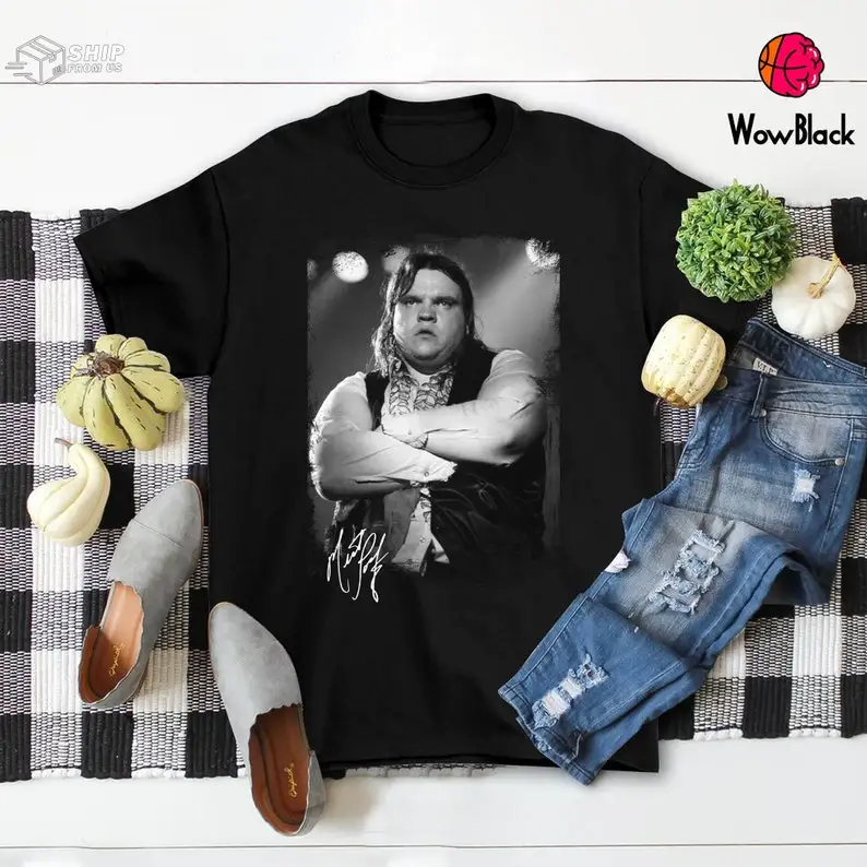 

Meat Loaf Shirt RIP Meat Loaf Legend 54 Years 1968-2022 Thank You For The Memories Meat Loaf Anniversary T-Shirt