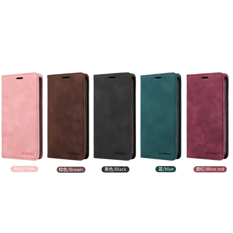 Противоугонный чехол для телефона Xiaomi Redmi 15 15C A5 Note 15 Pro Plus Redmi15C 5G 4G Capa Wallet Flip Card Holder Coque Leather Cover (art.: 3920d25ffffcf) - 3920d25ffffcf