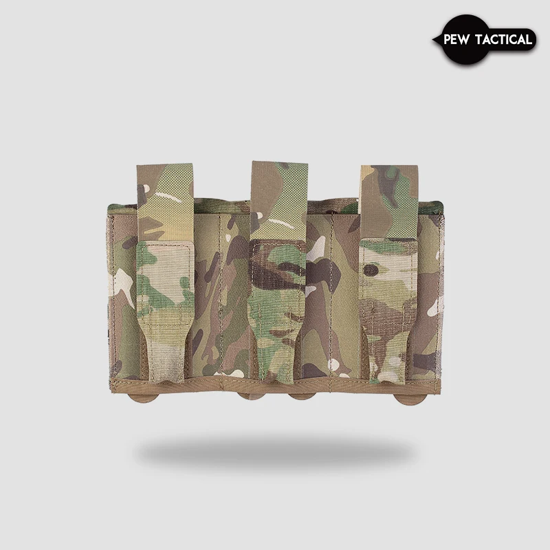 

PEW TACTICAL BFG STYLE Flapped Ten-Speed Triple M4 Mag Pouch Airsoft PH47
