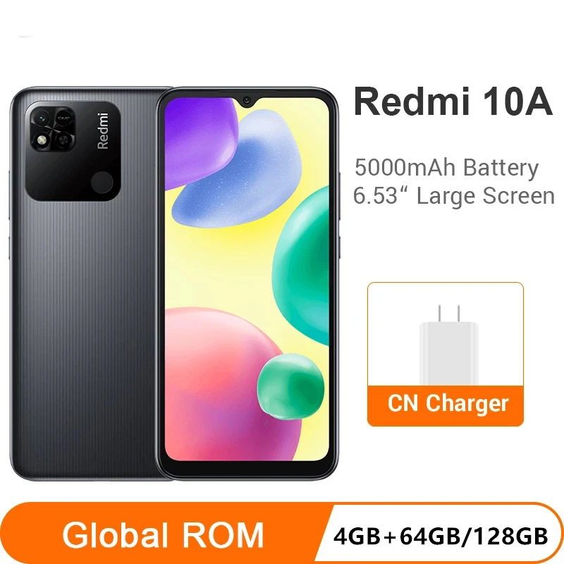 Xiaomi Redmi 10A Mobile Phone 6.53