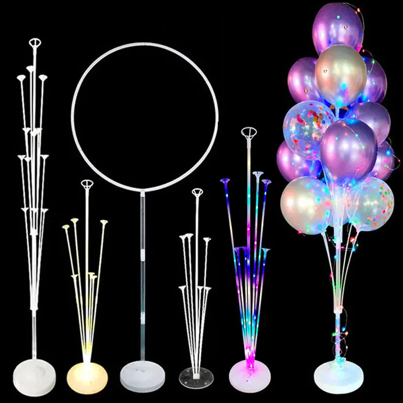 

1/2Set Balloons Stand Column Birthday Balloon Arch Kit for Wedding Kids Birthday Party Baby Shower Decoration Ballon Accessories