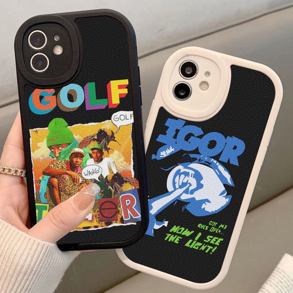 

Cherry Bomb Tyler The Creator Earl Swea Golf Wang Phone Case for Iphone 14 13 11 12 Pro MAX MiNi 7 8Plus X XS XR Lambskin Covers