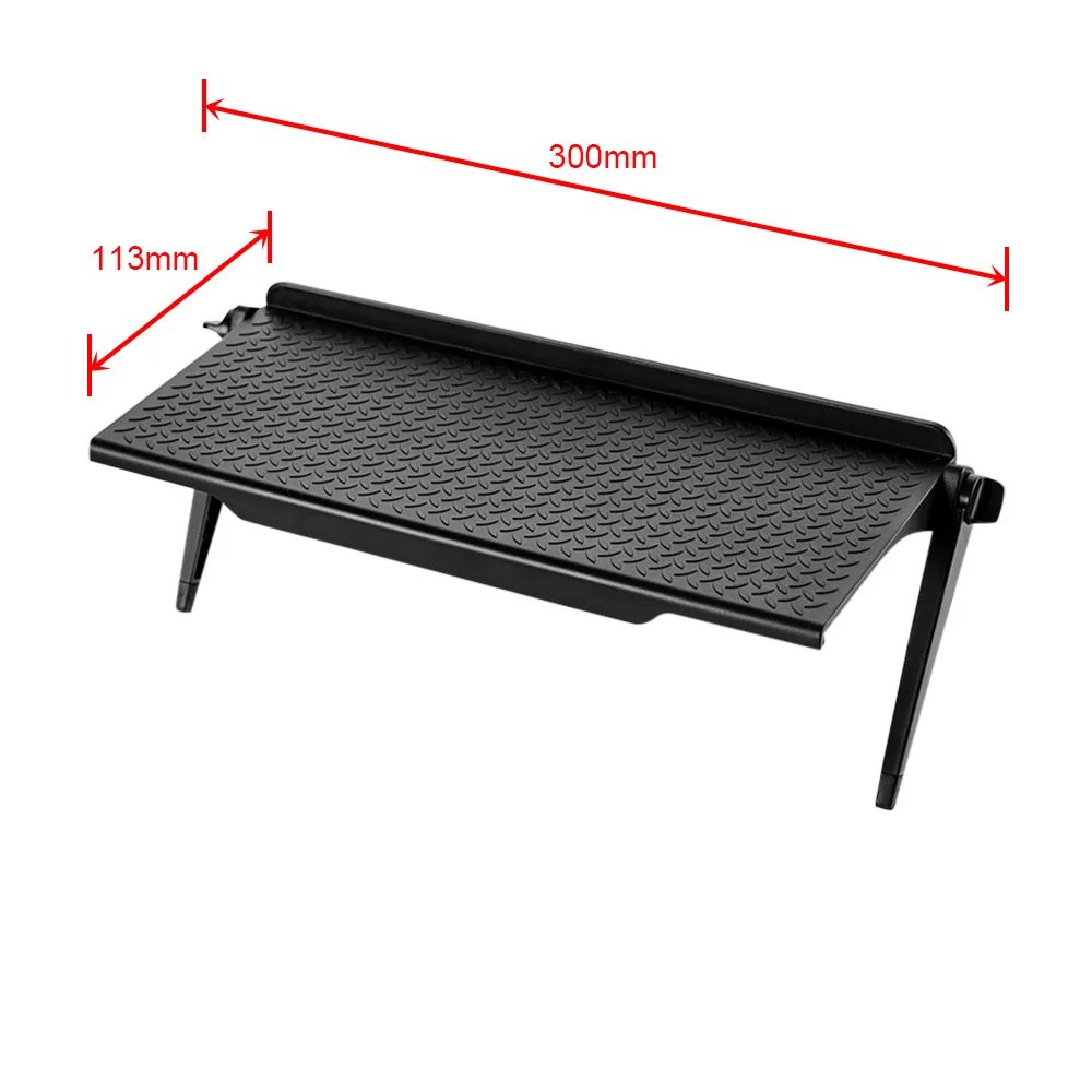 TV Screen Top Storage Shelves Adjustable Monitor Storage Rac