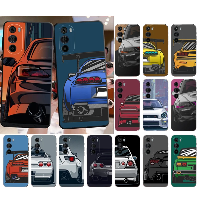 

Phone Case for Motorola G72 G13 G32 G53 G51 G71 G31 G41 G22 G60 G52 G200 GStylus G30 G10 G20 G50 G Pure JDM Sports Car