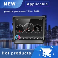 hxcv android 11 smart car radio for porsche panamera 2010 2016 gps navigator 4g stereo with bluetooth carplay dsp car audio