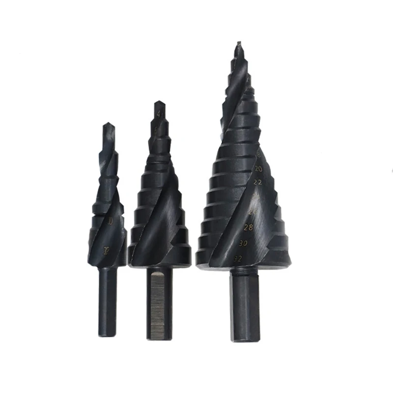 

3 шт./набор, кобальтовые ступенчатые сверла 4-32 мм