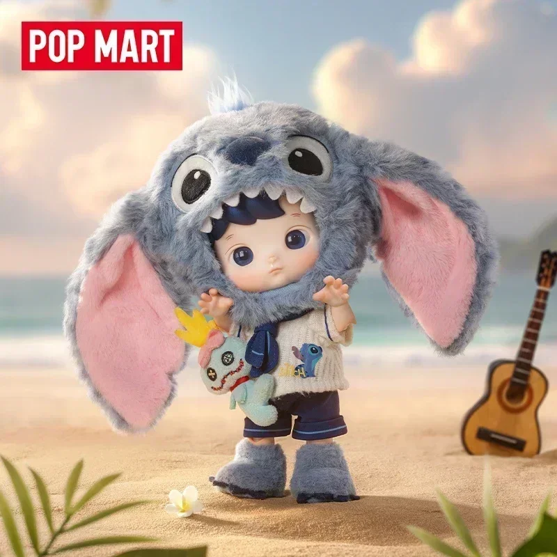 Фото POP MART HACIPUPU Stitch 1/8 BJD Series: Модная коллекционная фигурка-сюрприз в закрытой коробке (случайный выбор) №4