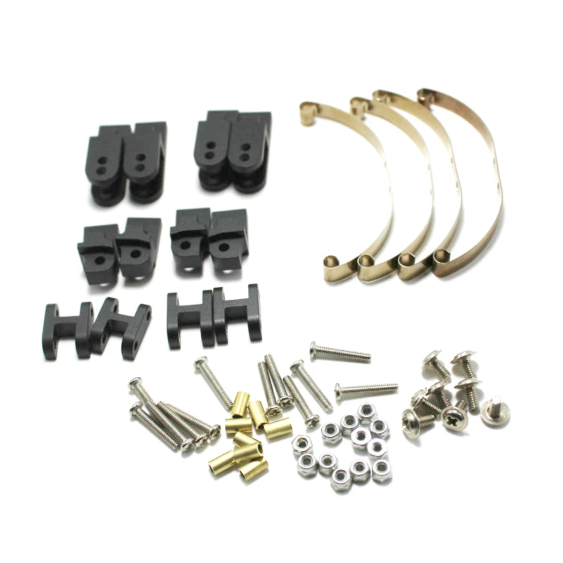 

Steel Leaf Spring Set For Wpl Henglong B14 B16 Ural Q65 4X4 Rc
