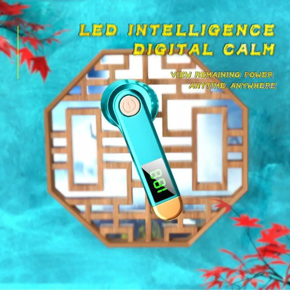 

H01 Bluetooth-compatible 5.0 Earphones Low-latency Noise Cancelling Wireless Tws Led Digital Display Sports In-ear Headset