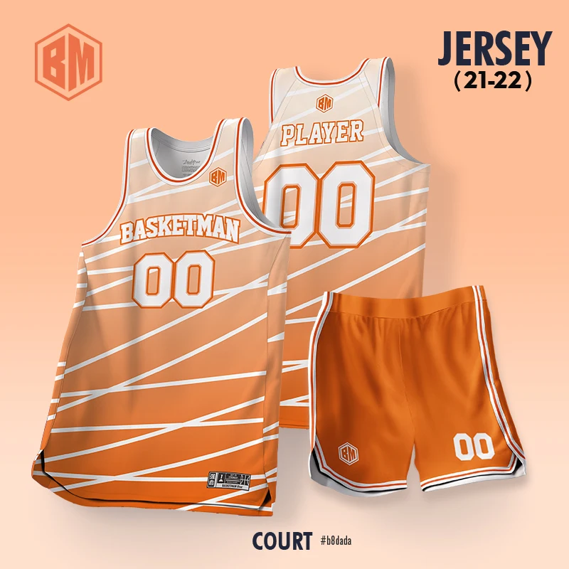 

2022 New Arrival Basketball Uniforms For Men Sublimation Blank Customizable Team Name Logo Printed Jerseys Shorts Sportwear Male