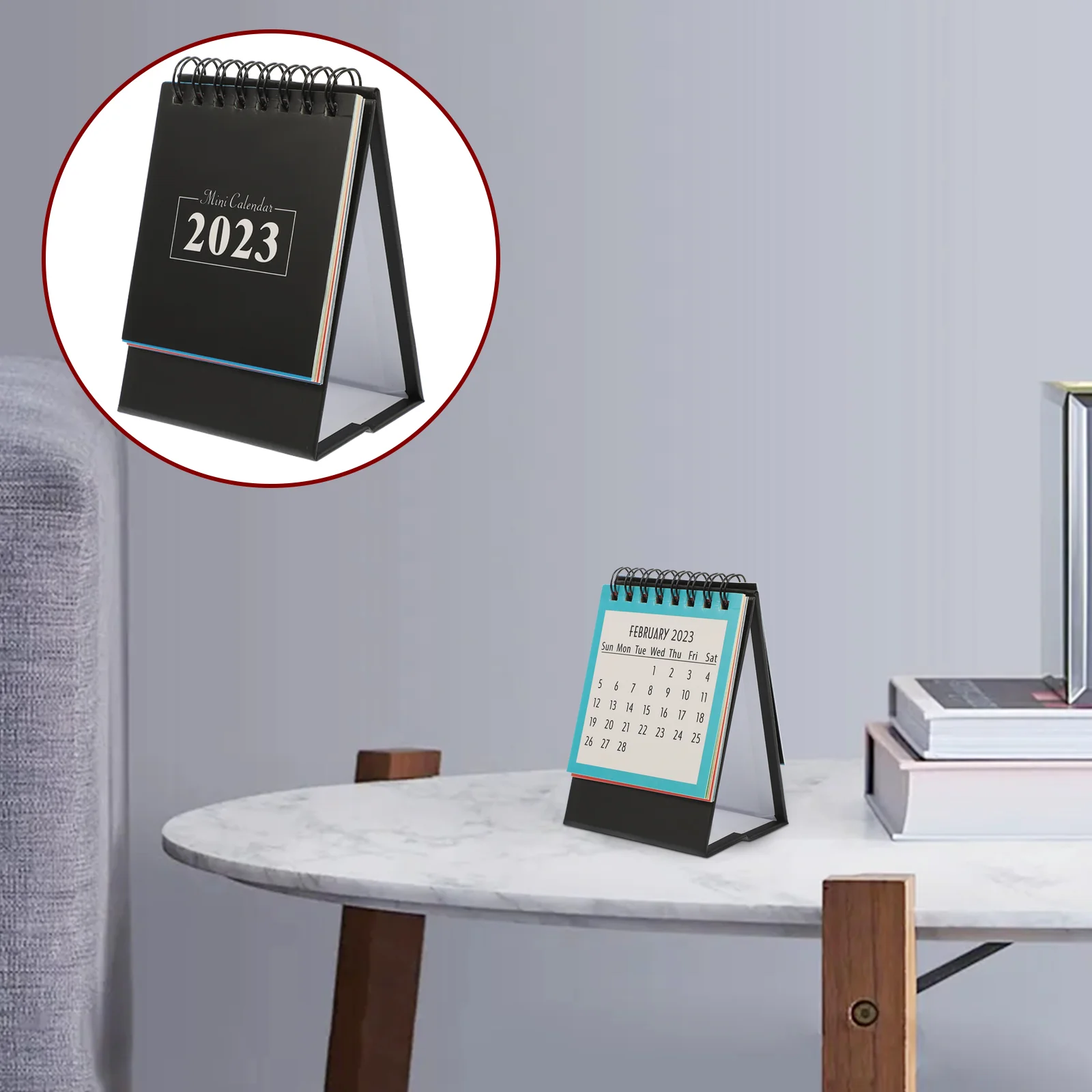 

Small Desk Calendar English Printing Table Calendar 2023 Desk Calendar Decorative Mini Calendar 2024 agenda spanish