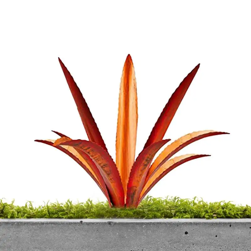 

DIY Metal Agave Tequila Art Crafts Ornament Rustic Garden Yard Sculpture Outdoor Home Decor Accessories