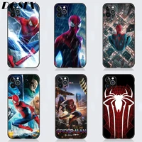 disney spider man phone case for iphone 13 pro max 12 11 xs x xr cases luxury designer trendy aesthetic cover men women boy male