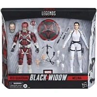 marvel legends series black widow 6 inch scale red guardian melina vostkoff figure 2 pack action figure collection gift