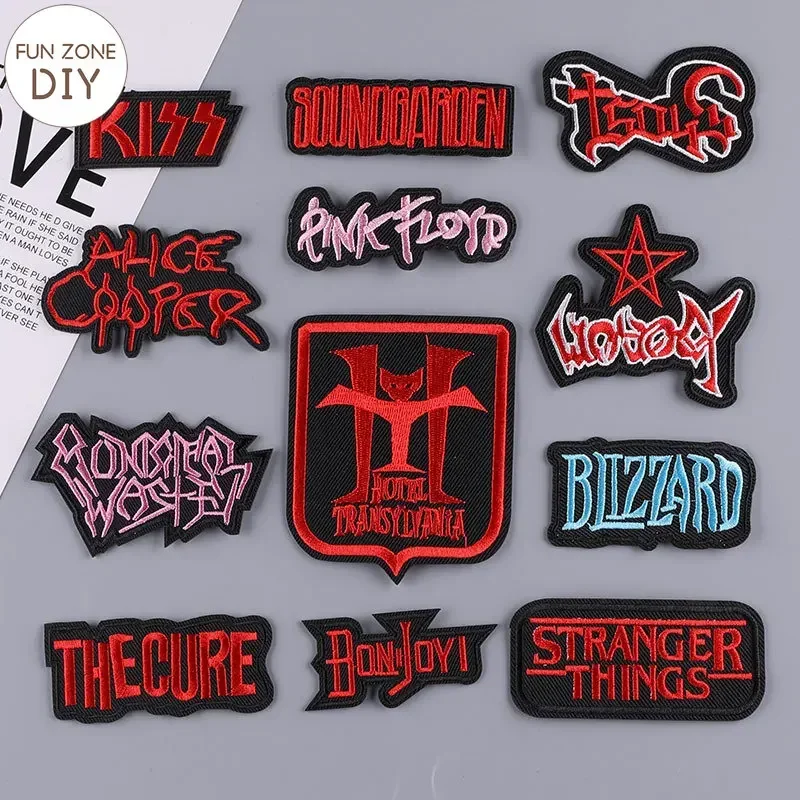 FZdiy значок с буквами вышивка аппликация глажка одежды швейные принадлежности