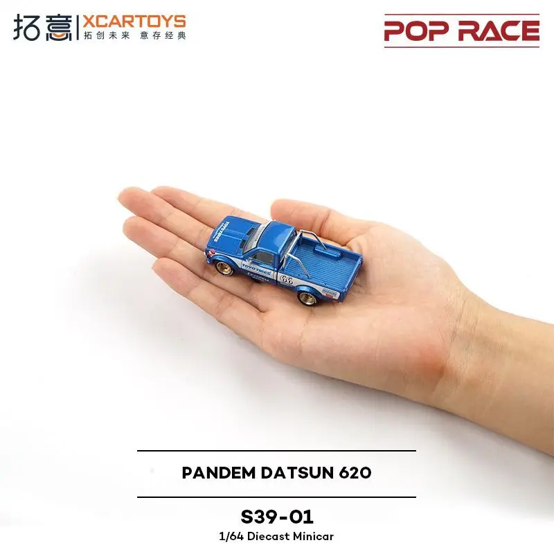 Фото Модель XCARTOYS 1/64: Пикап Pandem Datsun 620 Off-Road из сплава, литая под давлением, от Tuoyi №2