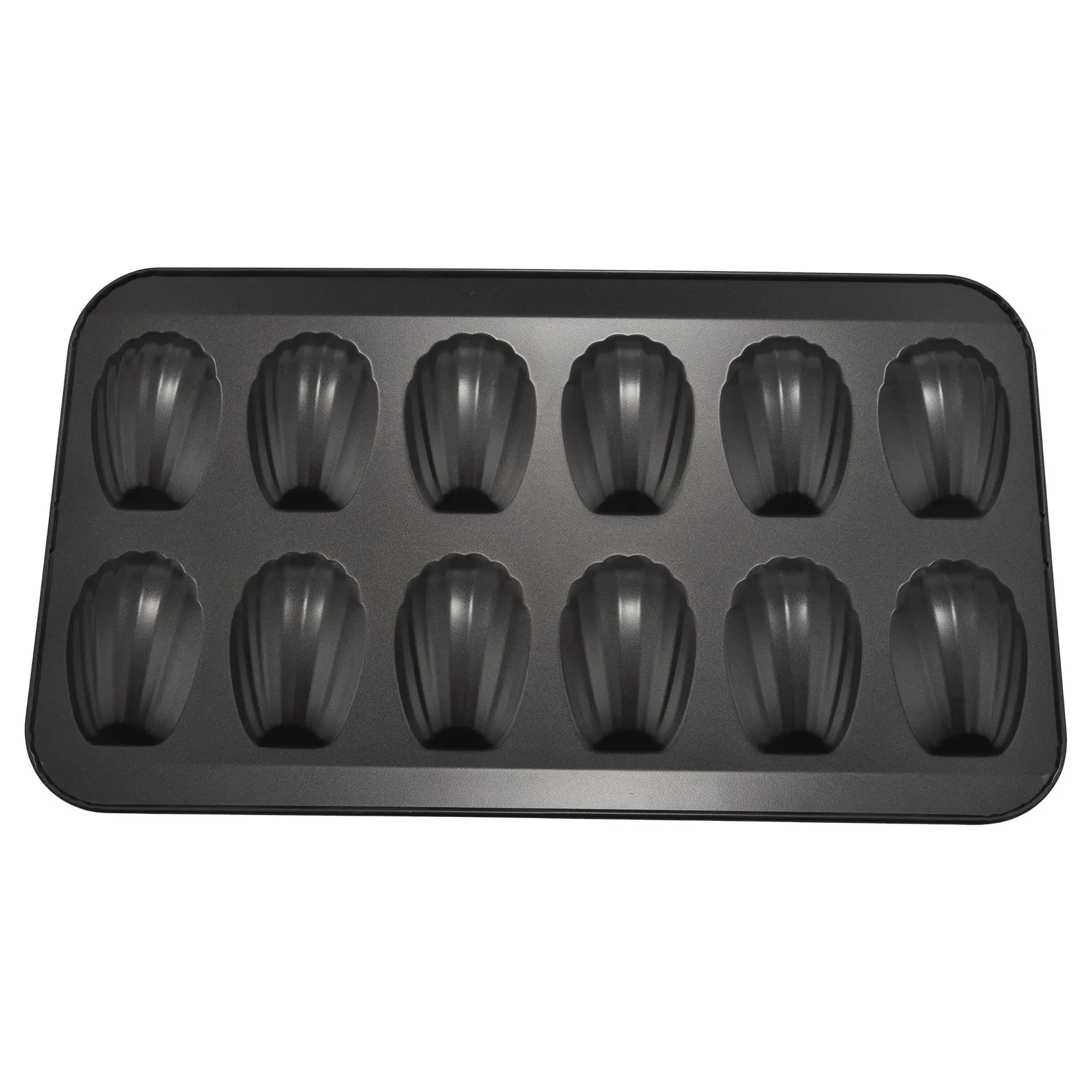 

2 Packs Non-Stick Madeleine Pot Baking Mold 12 with Shell Cake Baking Tray Chocolate Non-Stick Baking Tray Used for Oven Baki
