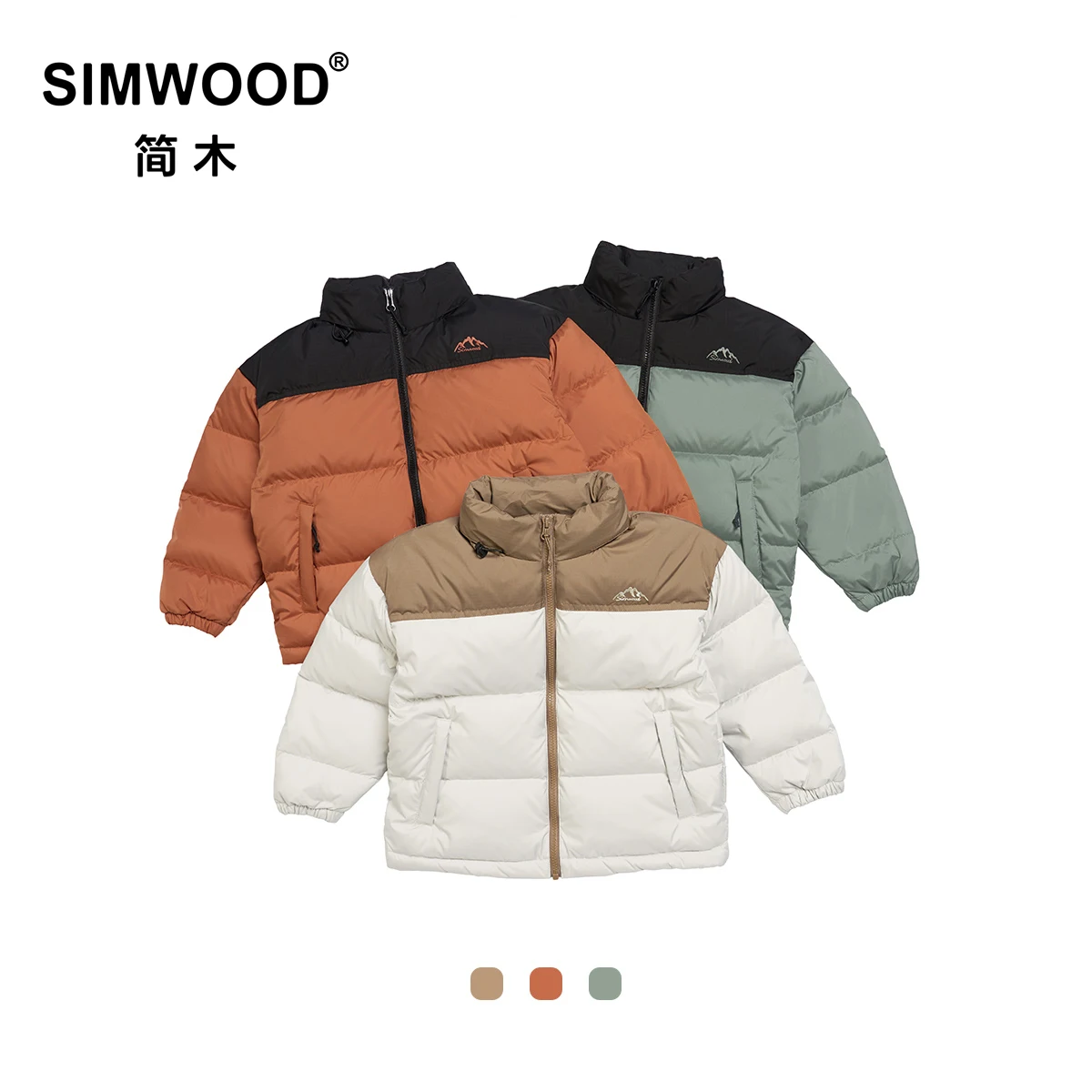 

Hnne 2022 Winter New Warm 90% White Goose Down Coats Kids Thick Water Repellent Boys Girls Father Mother Family Matching Jackets