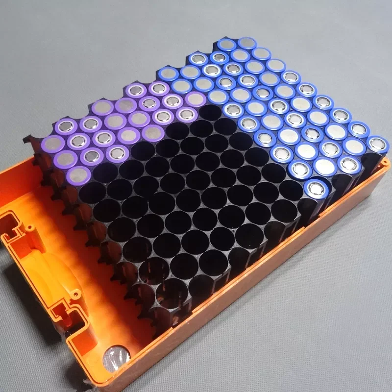 

NEW2023 4Pcs/lot 18650 battery holder Cylindrical cell 2*10 plastic holder 18650 lithium ion battery bracket plastic case