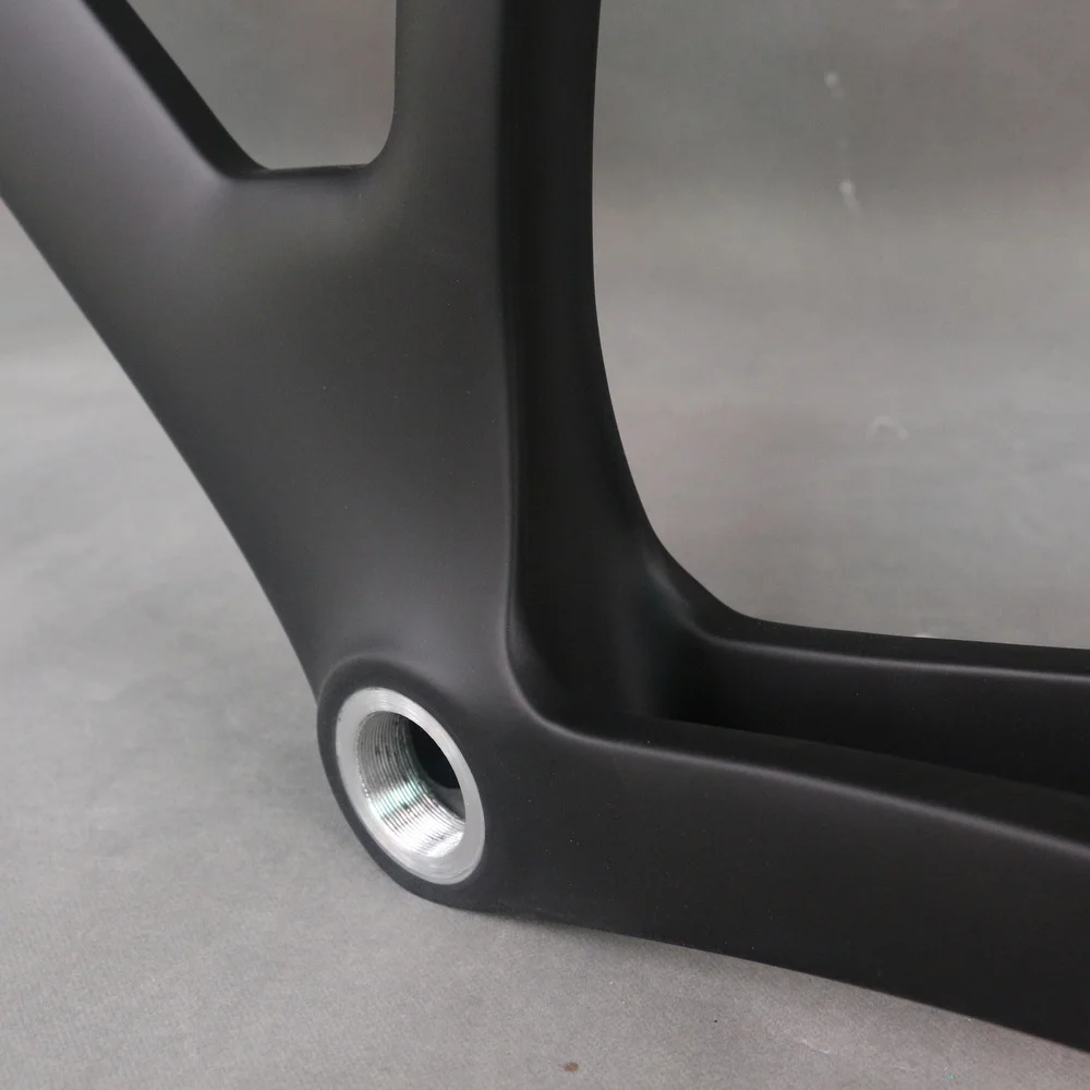 Углеродное волокно T800 Track Frame TR013 вилка с тормозным отверстием фиксированная