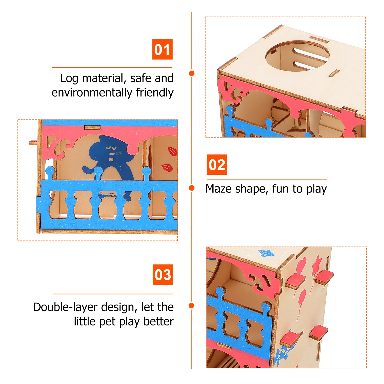 Игрушка для хомяка мыши домашних животных лабиринт забавный дом среды обитания