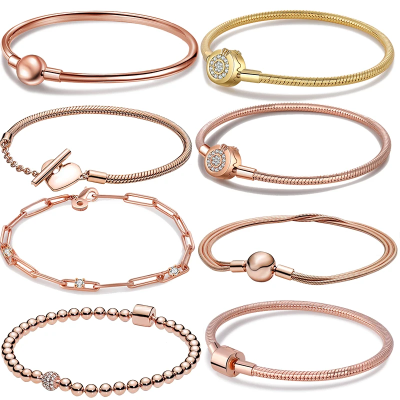 

Женский браслет-цепочка из серебра 100% пробы